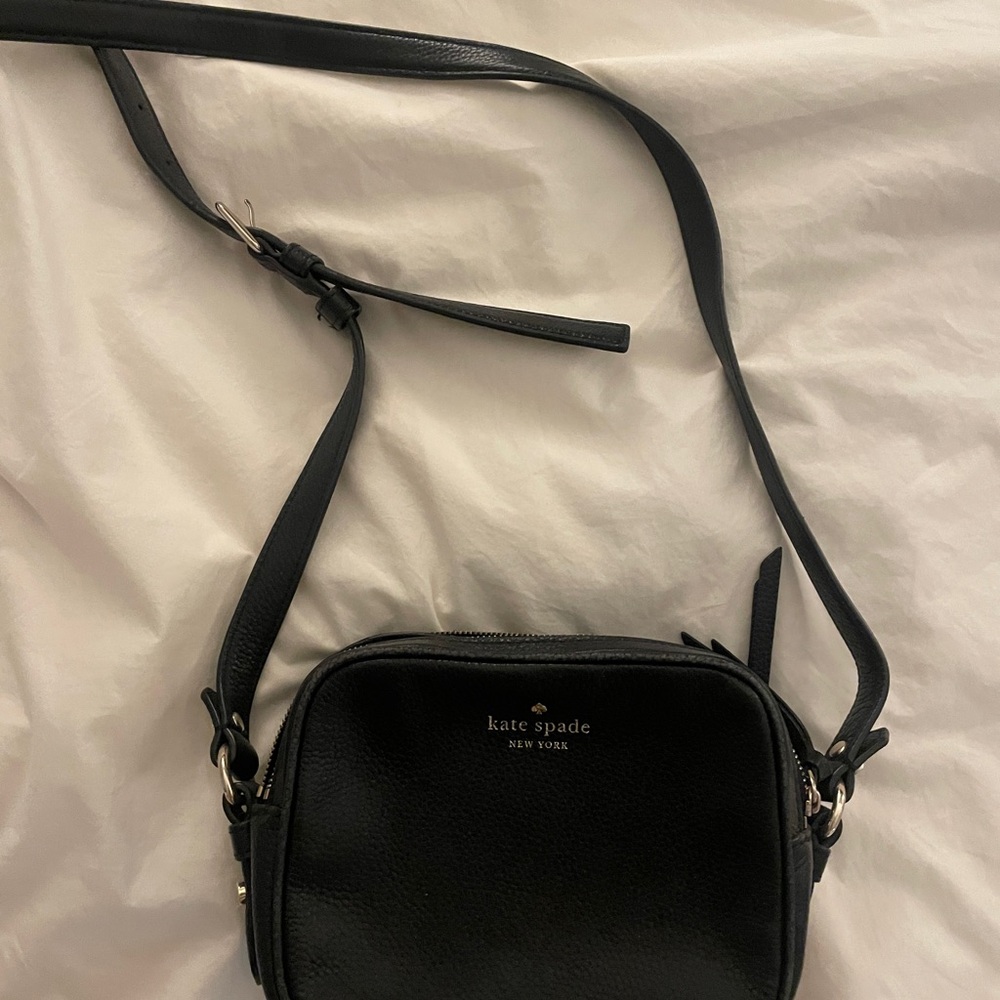 Kate Spade Black Pebbled Leather Mulberry Street Pyper Shoulder Bag - Picture 9 of 9